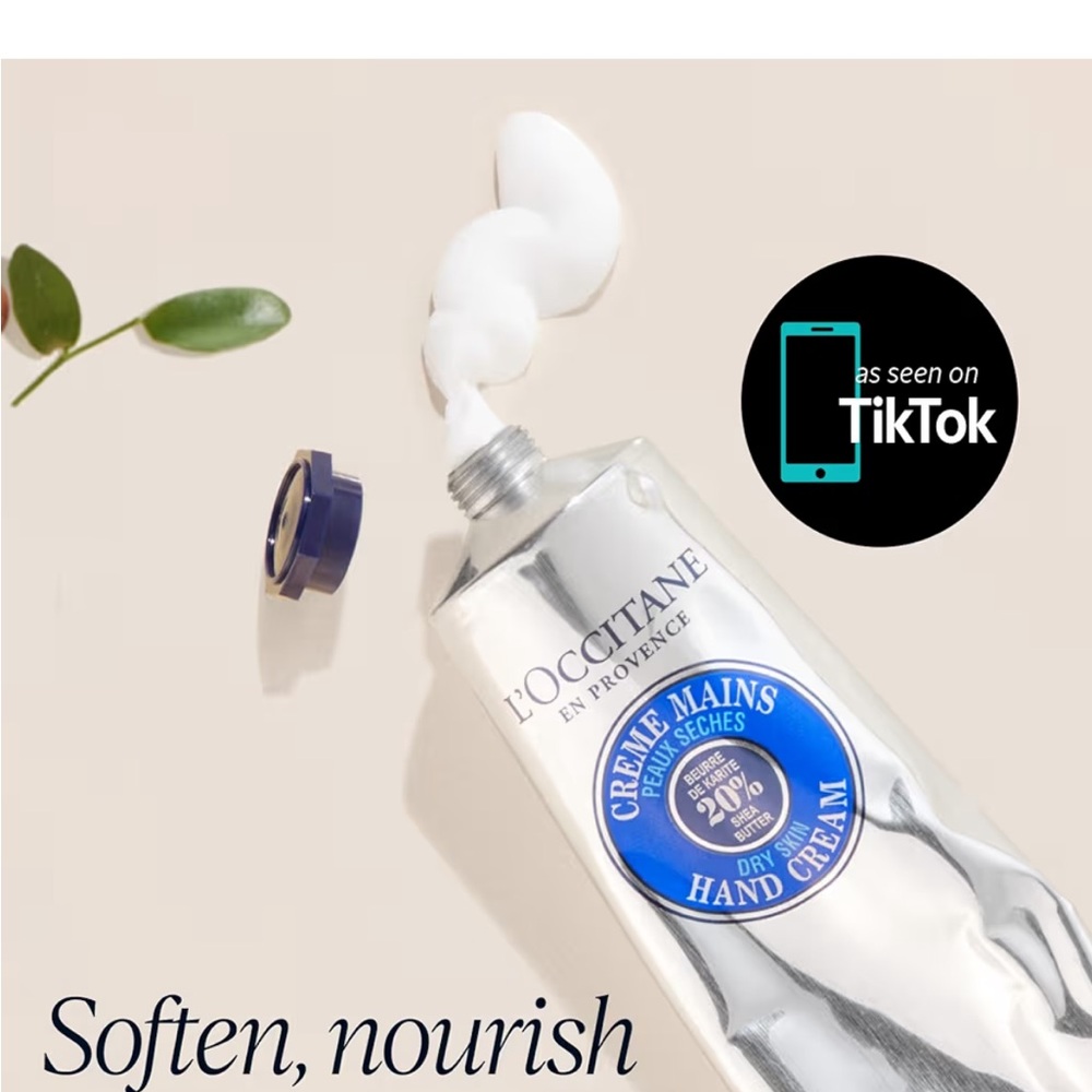 L'OCCITANE Silver and Blue Hand Cream